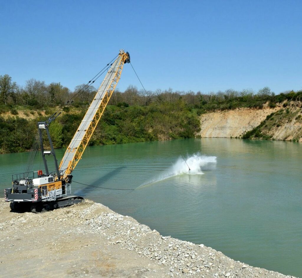 Sud Dragage, spécialiste du dragage, de l’extraction et de l’excavation - création de lac